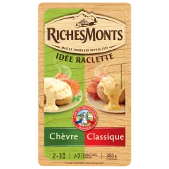 Idée Raclette Classique et Chèvre