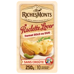Raclette Lover sans croûte 