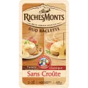 Duo de Raclettes Sans Croûte Classique et Fumée RichesMonts - 420g