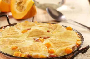 Tartiflette RichesMonts Potiron-Noisettes Tartiflette RichesMonts Potiron-Noisettes