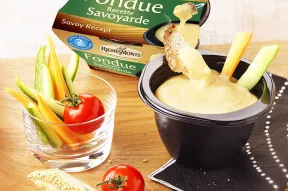 Mini Fondue RichesMonts et ses légumes pour l’apéro