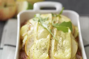 Tartiflette RichesMonts aux pommes